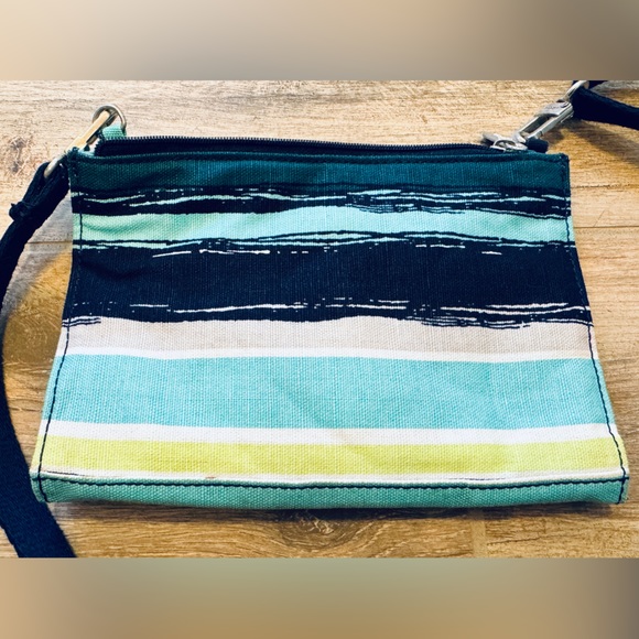 Thirty One Cross Town Wallet/Bag - Sea Stripe - Picture 7 of 8